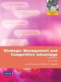Cover: Strategic Management and Competitive Advantage - Pearson