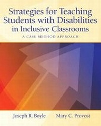 Enlarge image Cover: Strategies for Teaching Students with Disabilities in Inclusive Classrooms - Pearson