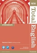 Cover: New Total English Intermediate Teacher's Book and Teacher's Resource CD Pack - Pearson Longman
