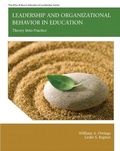 Cover: Leadership and Organizational Behavior in Education - Pearson