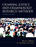 Cover: Criminal Justice and Criminology Research Methods - Pearson