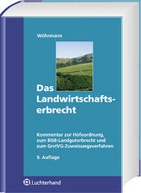 Abbildung von: Das Landwirtschaftserbrecht - Luchterhand