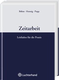 Cover: Zeitarbeit - Luchterhand