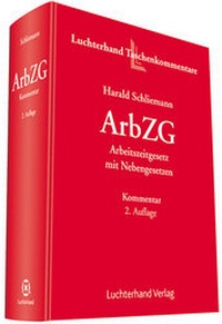 Enlarge image Cover: ArbZG - Luchterhand
