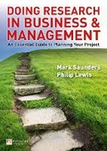 Cover: Doing Research in Business and Management - FT Press