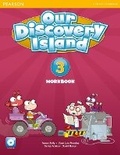Cover: Our Discovery Island American Edition Workbook with Audio CD 3 Pack - Pearson Longman
