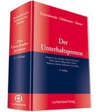Abbildung von: Der Unterhaltsprozess - Luchterhand