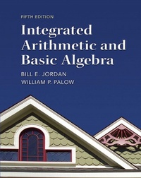 Enlarge image Cover: Integrated Arithmetic and Basic Algebra - Pearson