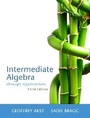Cover: Intermediate Algebra Through Applications - Pearson
