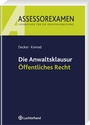 Cover: Die Anwaltsklausur Öffentliches Recht - Luchterhand