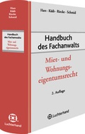 Cover: Handbuch des Fachanwalts Miet- und Wohnungseigentumsrecht - Luchterhand