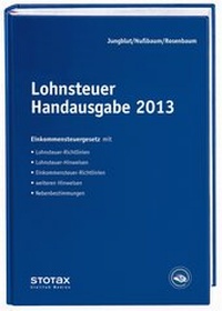Abbildung von: Lohnsteuer Handausgabe 2013 - Stollfuß