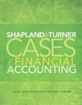 Cover: Shapland and Turner Cases in Financial Accounting - Pearson