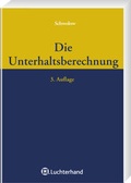 Cover: Die Unterhaltsberechnung - Luchterhand