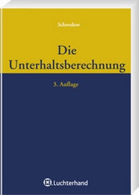 Enlarge image Cover: Die Unterhaltsberechnung - Luchterhand