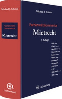 Enlarge image Cover: Fachanwaltskommentar Mietrecht - Luchterhand