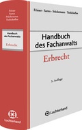 Cover: Handbuch des Fachanwalts Erbrecht - Luchterhand