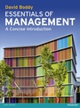 Cover: Essentials of Management - Pearson Education Limited