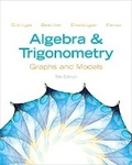 Cover: Algebra and Trigonometry - Pearson