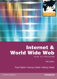 Enlarge image Cover: Internet & World Wide Web: How to Program - Pearson Education Limited