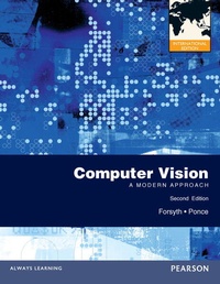 Enlarge image Cover: Computer Vision: A Modern Approach - Pearson Education Limited