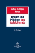 Abbildung von: Rechte und Pflichten des Aufsichtsrats - Otto Schmidt Verlag