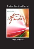 Cover: Student Activities Manual for !Anda! Curso elemental - Pearson