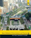 Cover: Basic Methods of Policy Analysis and Planning - Routledge