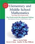 Cover: Elementary and Middle School Mathematics - Pearson