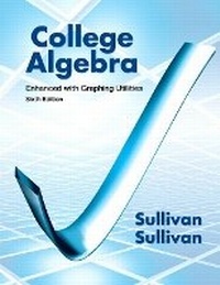 Enlarge image Cover: College Algebra Enhanced with Graphing Utilities Plus NEW MyMathLab with Pearson eText -- Access Card Package - Pearson
