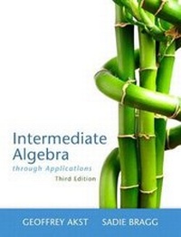 Enlarge image Cover: Intermediate Algebra Through Applications Plus NEW MyLab Math with Pearson eText -- Access Card Package - Pearson
