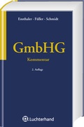Cover: Kommentar zum GmbH-Gesetz - Luchterhand