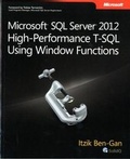 Cover: Microsoft SQL Server 2012 High-Performance T-SQL Using Window Functions - Microsoft Press