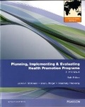 Cover: Planning, Implementing, & Evaluating Health Promotion Programs - Pearson