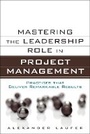 Cover: Mastering the Leadership Role in Project Management - Financial TImes Prentice Hall