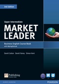 Cover: Market Leader 3rd Edition Upper Intermediate Coursebook with DVD-ROM and MyLab Access Code Pack - Pearson Longman