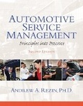 Cover: Automotive Service Management - Pearson