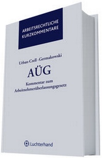Abbildung von: AÜG - Luchterhand