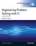 Cover: Engineering Problem Solving with C - Pearson Education Limited
