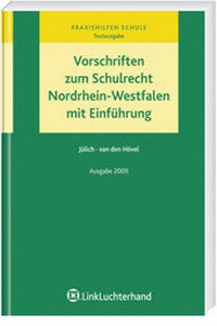 Abbildung von: Vorschriften zum Schulrecht Nordrhein-Westfalen mit Einführung - Luchterhand