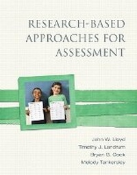 Enlarge image Cover: Research-Based Approaches for Assessment - Pearson