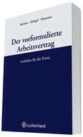 Cover: Der vorformulierte Arbeitsvertrag - Luchterhand