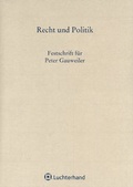 Cover: Recht und Politik - Luchterhand