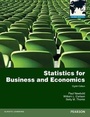 Cover: Statistics for Business and Economics with MyMathLab Global XL - Pearson Education Limited