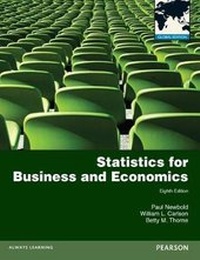 Enlarge image Cover: Statistics for Business and Economics with MyMathLab Global XL - Pearson Education Limited