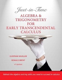 Abbildung von: Just-in-Time Algebra and Trigonometry for Early Transcendentals Calculus - Pearson
