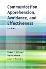 Cover: Communication Apprehension, Avoidance, and Effectiveness - Pearson