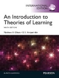 Cover: An Introduction to the Theories of Learning - Routledge