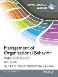 Enlarge image Cover: Management of Organizational Behavior - Pearson