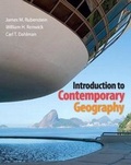 Cover: Introduction to Contemporary Geography Plus Mastering Geography with eText -- Access Card Package - Pearson